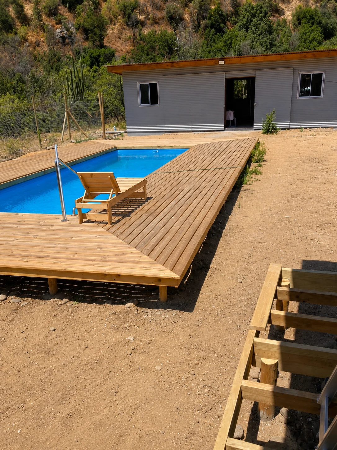 Deck de piscina