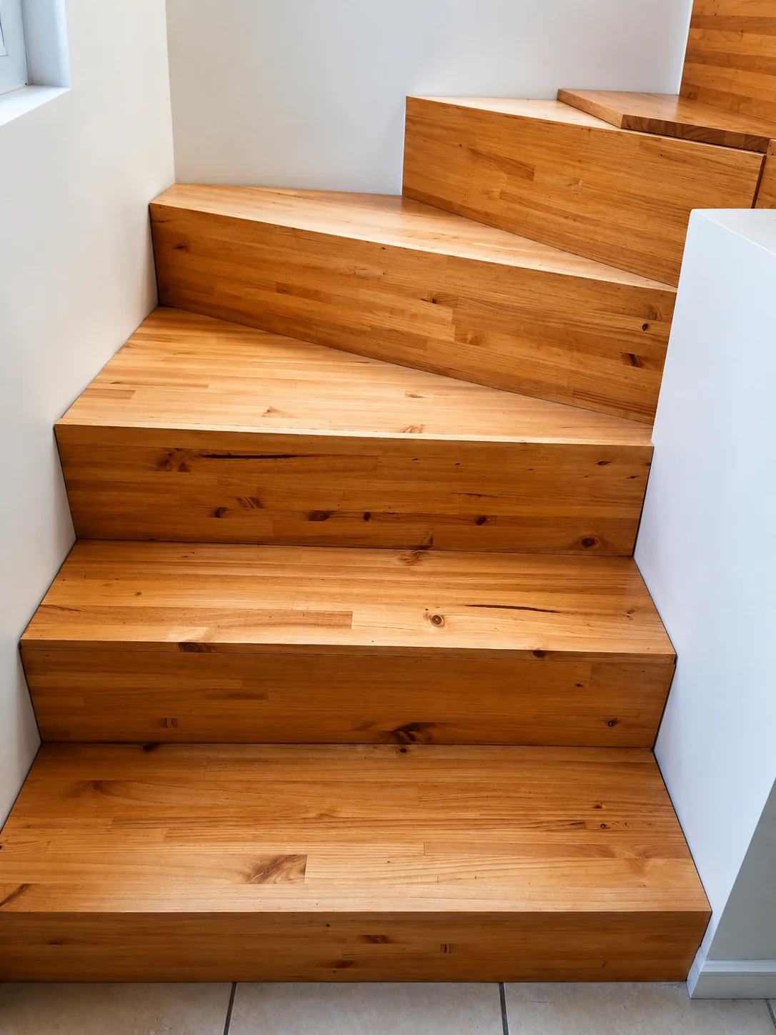 Escalera de madera a medida