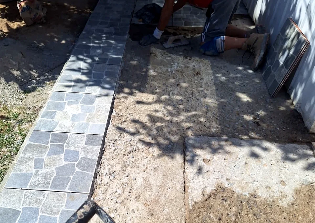Pavimentación exterior