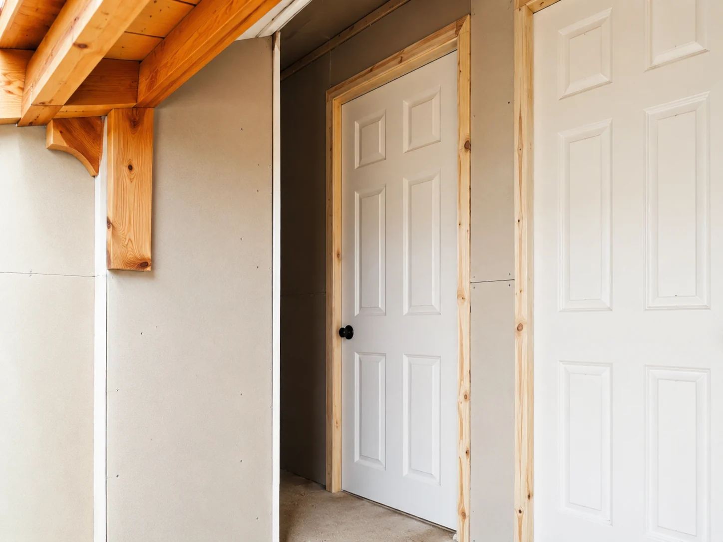 Renovación interior con puertas